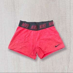 Girls Nike dri fit shorts, size girls medium